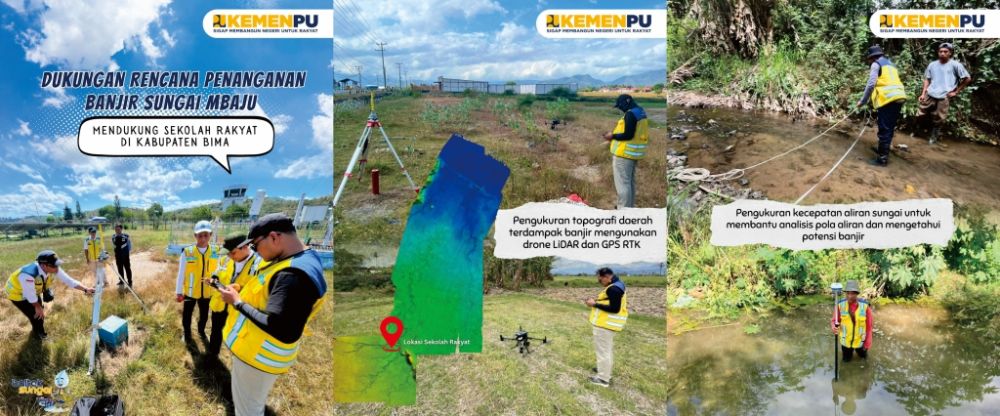 Dukungan Rencana Penanganan Banjir Sungai Mbaju 