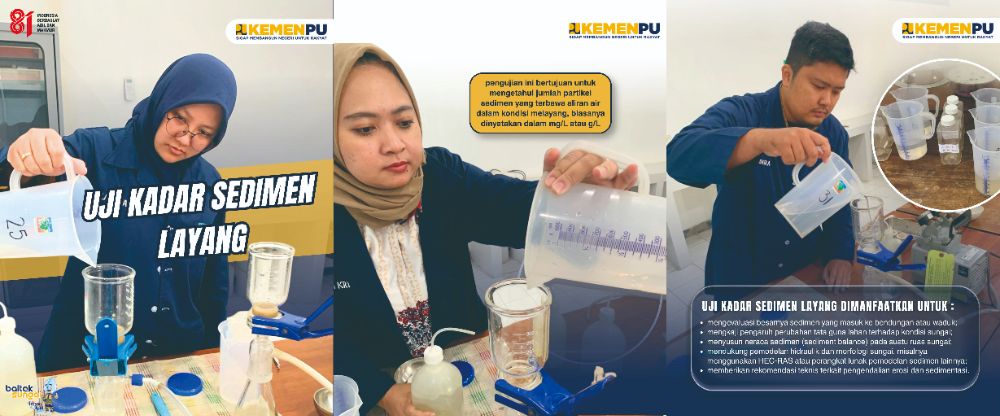 Uji Kadar Sedimen Layang