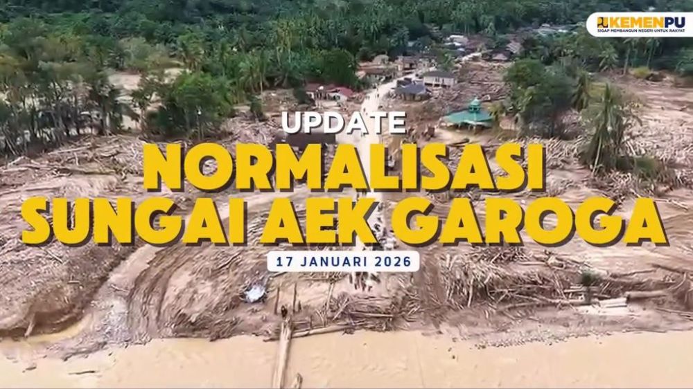 Normalisasi Sungai Garoga dan Aek Doras, Sumatera Utara 17 Januari 2025