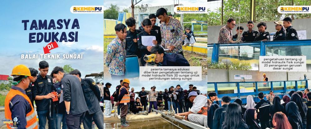 Tamasya Edukasi di Balai Teknik Sungai