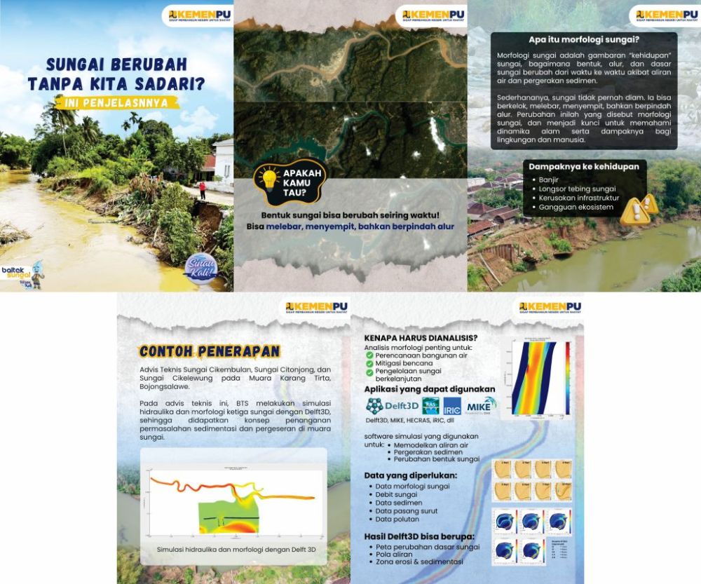Sungai Berubah Tanpa Kita Sadari