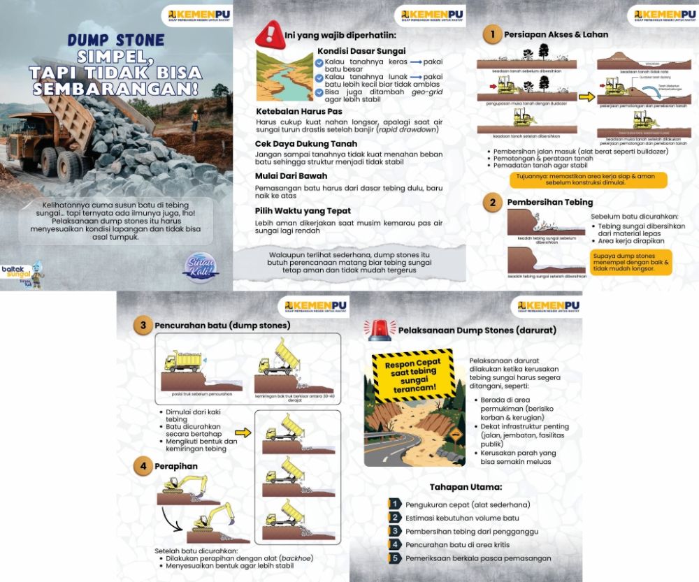 Dump Stone, Simpel Tapi Tidak Boleh Sembarangan